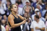 Aryna Sabalenka celebrates after reaching US Open final | Image Source: Getty
